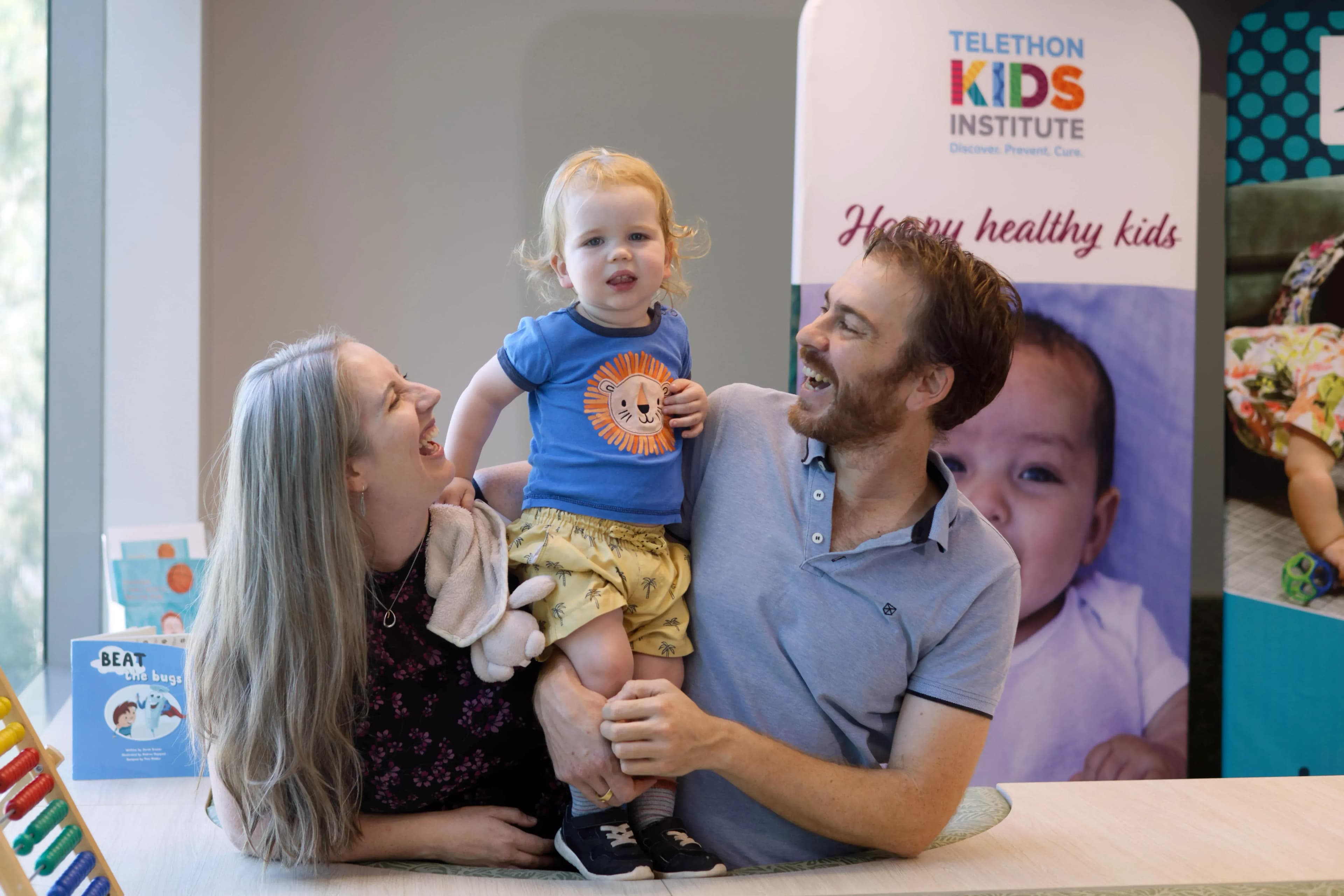 Inklings family at the launch of the program